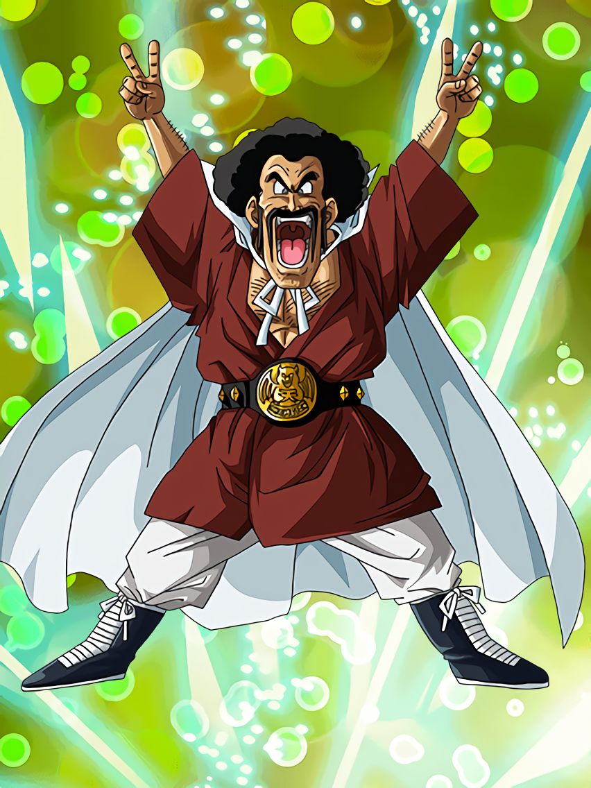 Mr Satan Victory Blank Meme Template