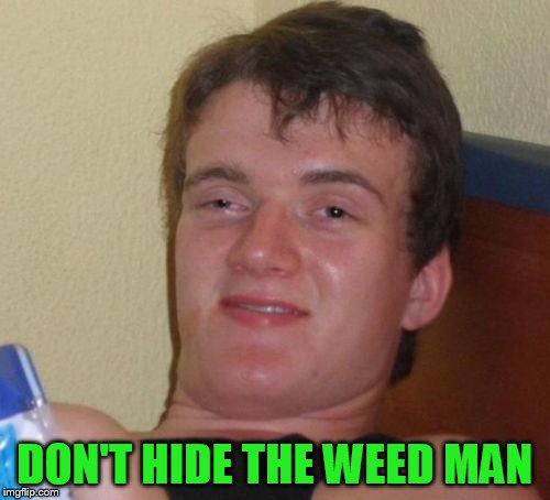 10 Guy Meme | DON'T HIDE THE WEED MAN | image tagged in memes,10 guy | made w/ Imgflip meme maker