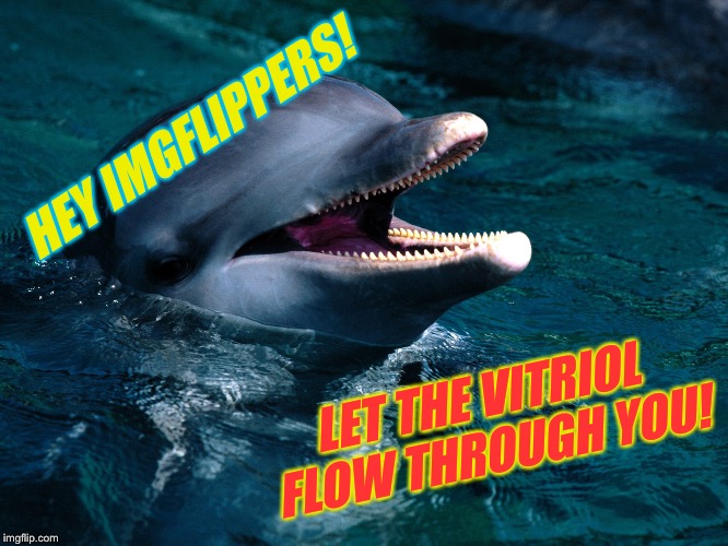 HEY IMGFLIPPERS! LET THE VITRIOL FLOW THROUGH YOU! | made w/ Imgflip meme maker