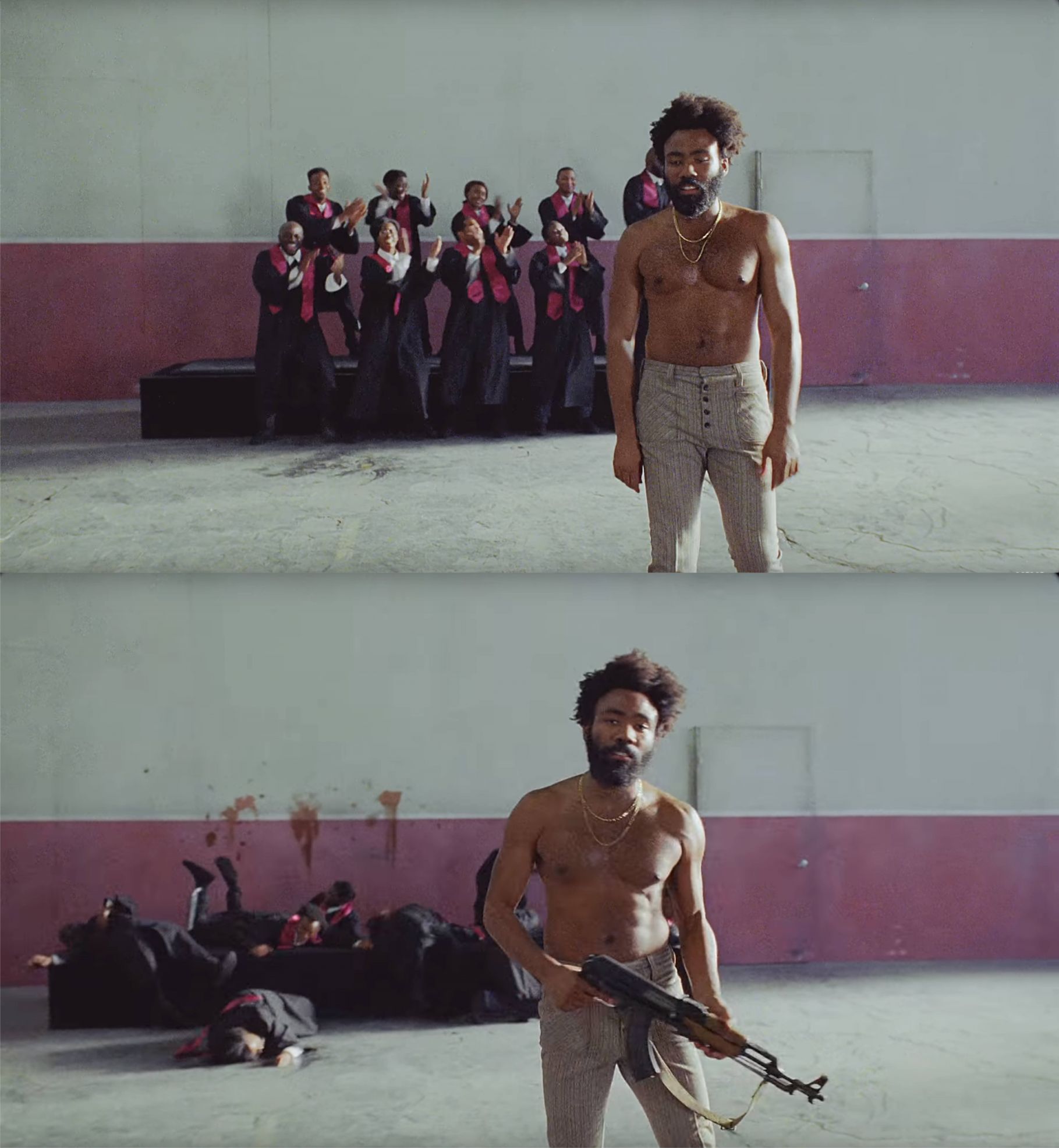 High Quality This is America Blank Meme Template