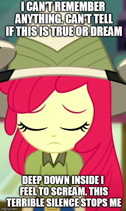 Apple Bloom Can T Remember Anything Imgflip