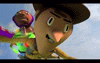 Buzz betrayal part 2 | AGAIN!? | image tagged in gifs,toy story | made w/ Imgflip video-to-gif maker