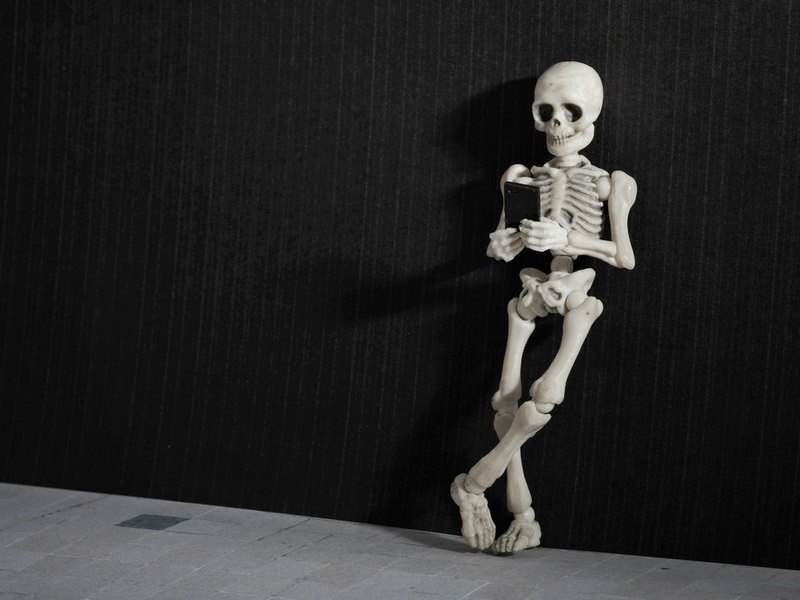 waiting for text message