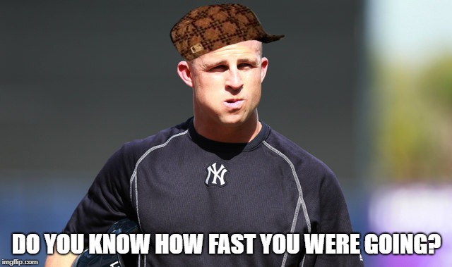 Brett Gardner looks like police brutality : r/DanLeBatardShow