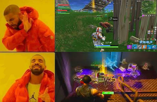 How to play Fortnite Blank Meme Template