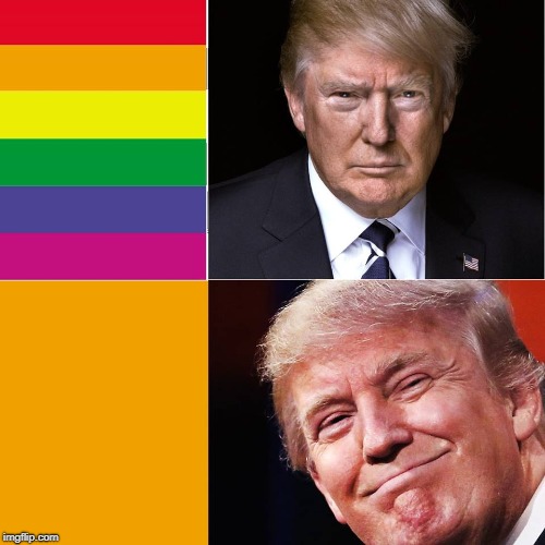 Donald Trump approves | image tagged in donald trump,donald trump approves,orange is the new black | made w/ Imgflip meme maker