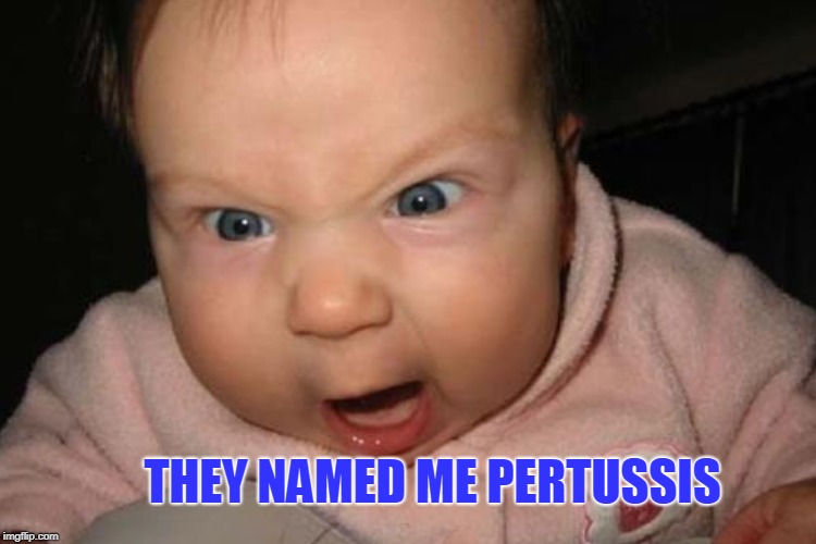 THEY NAMED ME PERTUSSIS | made w/ Imgflip meme maker