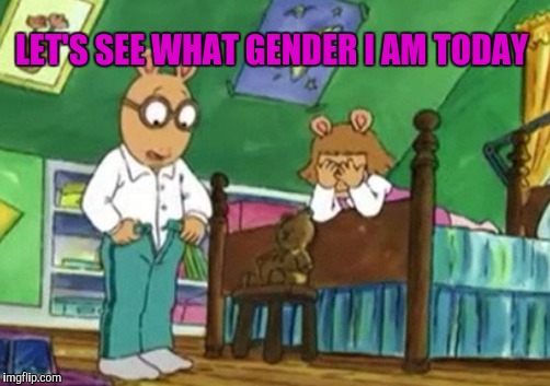 LET'S SEE WHAT GENDER I AM TODAY | made w/ Imgflip meme maker