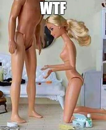 WTF | image tagged in barbie wtf | made w/ Imgflip meme maker