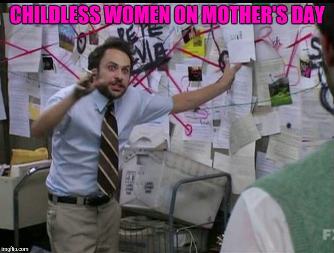 Trying to explain | CHILDLESS WOMEN ON MOTHER'S DAY | image tagged in trying to explain | made w/ Imgflip meme maker