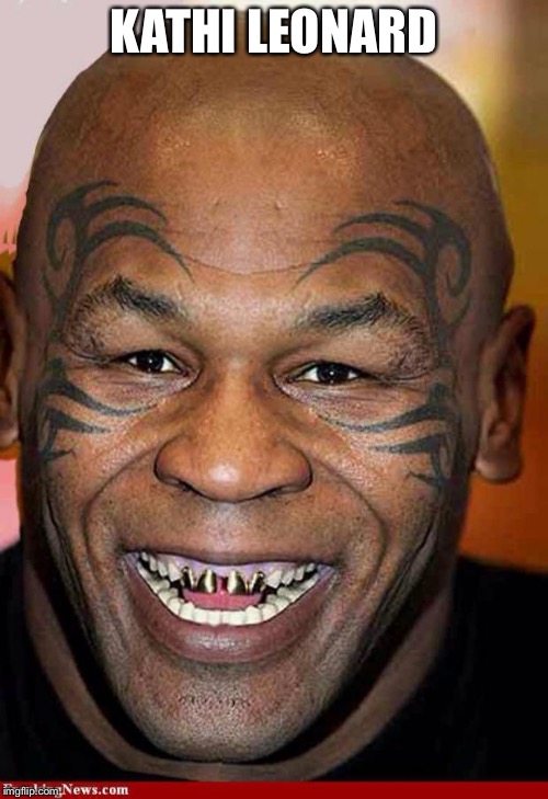 Mike Tyson Black Friday | KATHI LEONARD | image tagged in mike tyson black friday | made w/ Imgflip meme maker