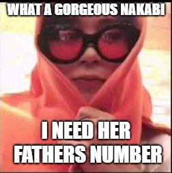 Nakabi Jimin | WHAT A GORGEOUS NAKABI; I NEED HER FATHERS NUMBER | image tagged in bts,memes,scarf,nakabi,jimin,ramadan | made w/ Imgflip meme maker