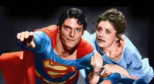 High Quality Superman & Lois Lane Blank Meme Template