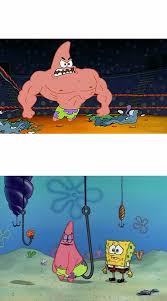 patricio fuerte y pendejo :V Blank Meme Template