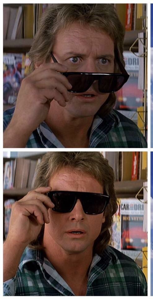 High Quality They Live -- Before/ After Blank Meme Template