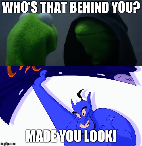 WHO'S THAT BEHIND YOU? MADE YOU LOOK! | image tagged in memes | made w/ Imgflip meme maker