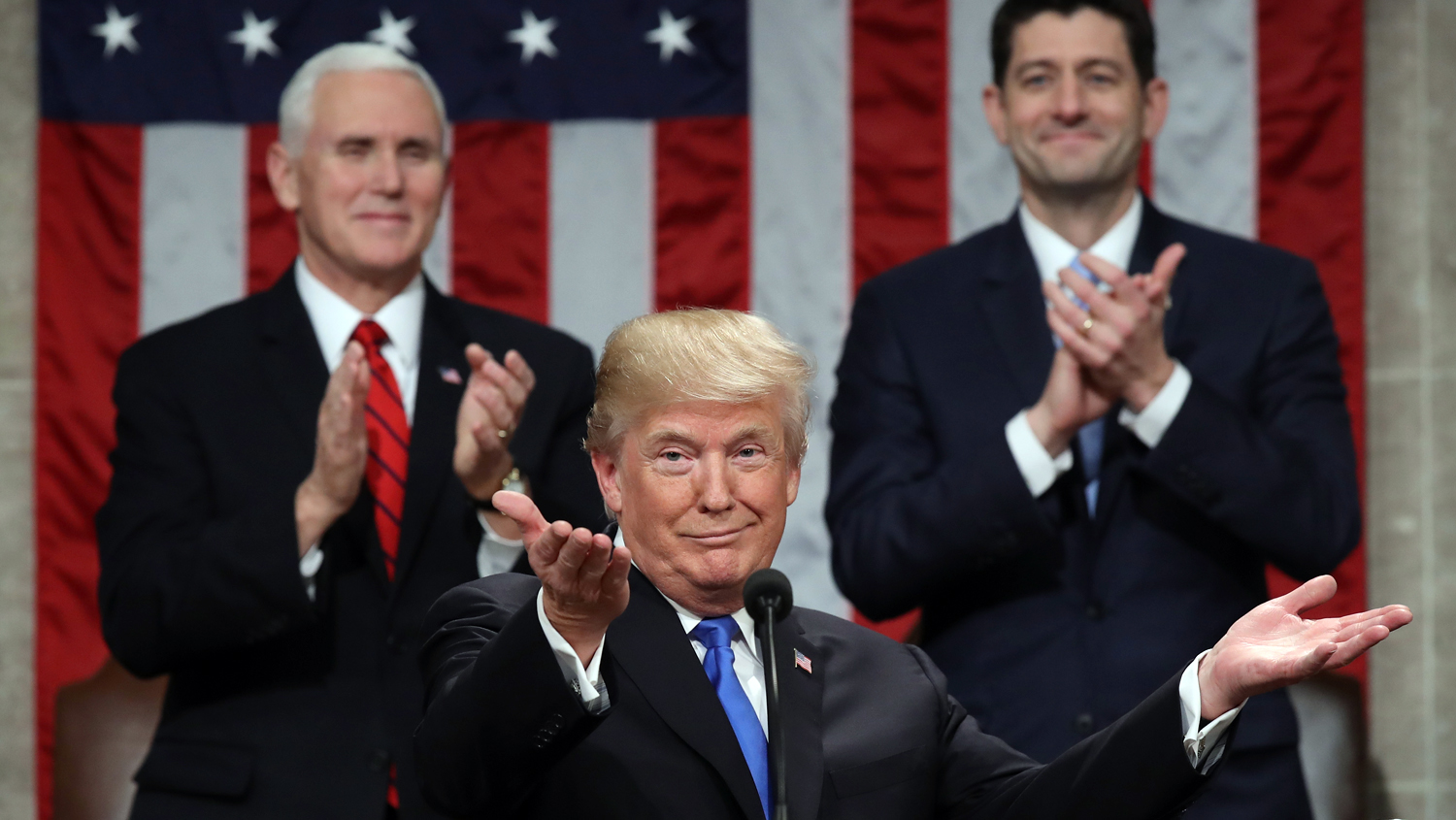 High Quality Trump Pence Ryan Blank Meme Template