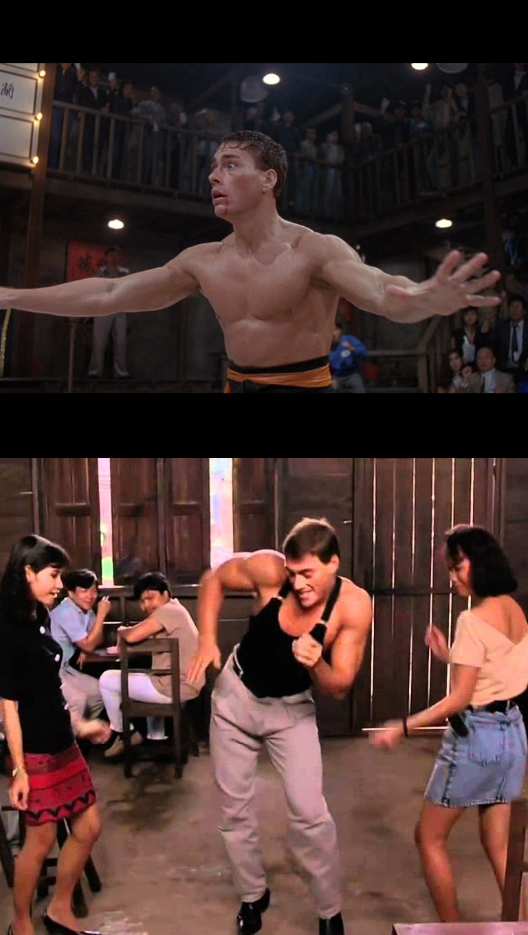 Van damme Blank Meme Template