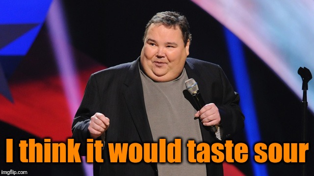 I think it would taste sour | image tagged in smile | made w/ Imgflip meme maker