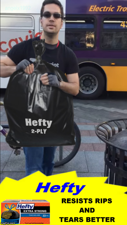 Proud Boys | image tagged in proud,trash can,antifa,alt right,bag,ads | made w/ Imgflip meme maker