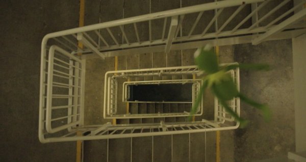 Kermit Stairs Blank Meme Template