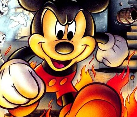 Mickey Mouse is Satan Blank Meme Template