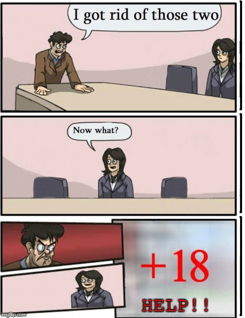 Help this woman! | HELP!! | image tagged in boardroom meeting suggestion | made w/ Imgflip meme maker
