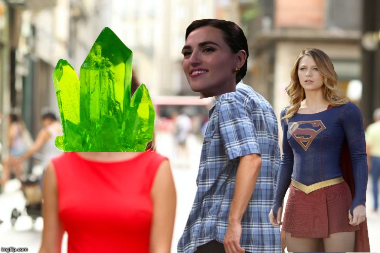 Season 3 of Supergirl in a nutshell | image tagged in supergirl,cw,lena luthor,lex luthor,kryptonite | made w/ Imgflip meme maker