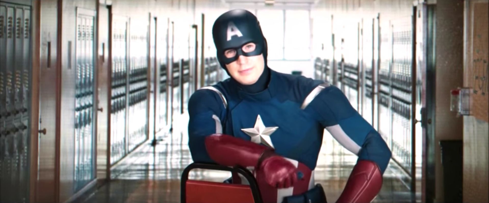 High Quality Captain America Chair Blank Meme Template