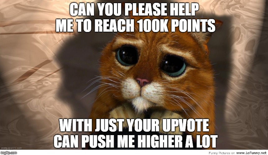 Can you donate an upvote, please? | CAN YOU PLEASE HELP ME TO REACH 100K POINTS; WITH JUST YOUR UPVOTE CAN PUSH ME HIGHER A LOT | image tagged in ask for upvote,needed help,100k points | made w/ Imgflip meme maker