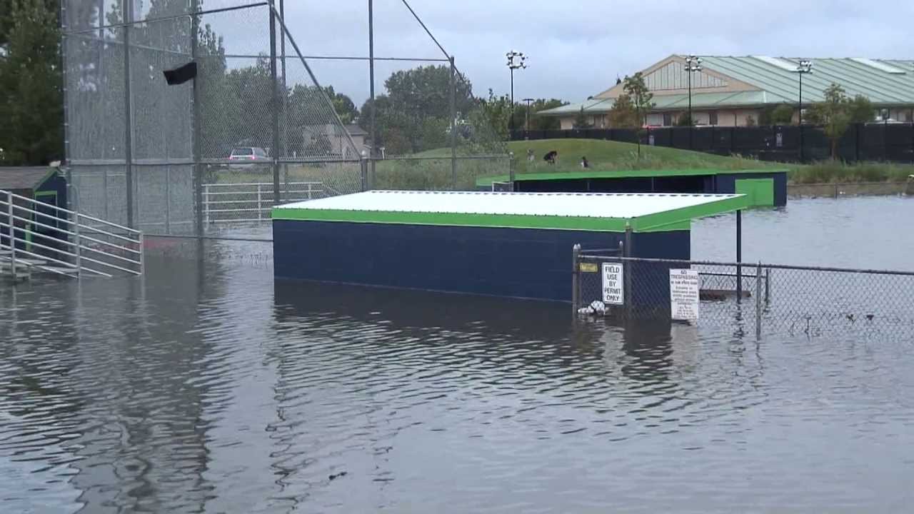 Baseball Field Underwater Blank Meme Template