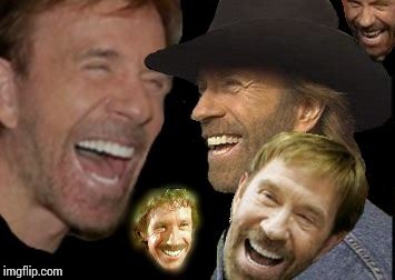 Chuck Norris LOL | image tagged in chuck norris lol | made w/ Imgflip meme maker