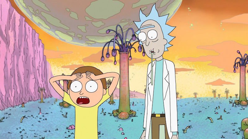 High Quality Rick and Morty, Morty Flipping Out Blank Meme Template
