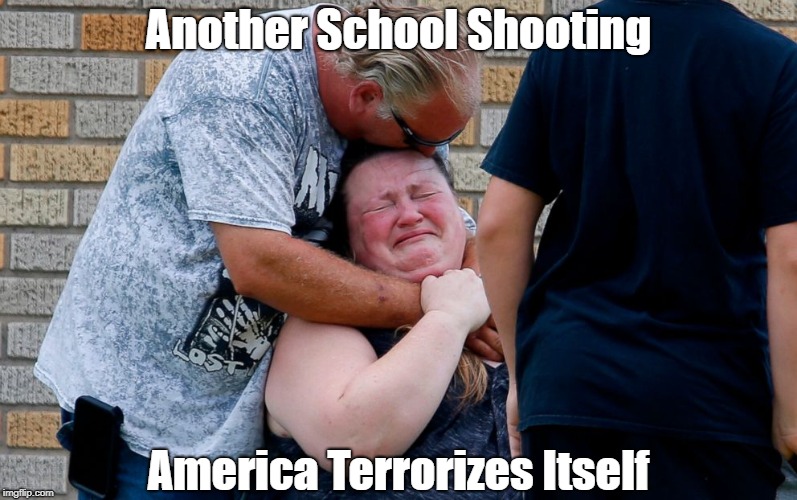 Another School Shooting America Terrorizes Itself | made w/ Imgflip meme maker