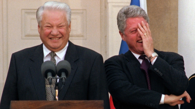 Bill Clinton China Blank Meme Template