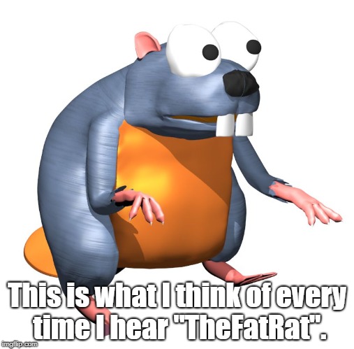 Gnawty | This is what I think of every time I hear "TheFatRat". | image tagged in gnawty,gaming,donkey kong,music | made w/ Imgflip meme maker