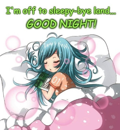 Miku in Sleepy-Bye Land... | . | image tagged in miku,sleep,good night,anime,vocaloid | made w/ Imgflip meme maker