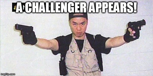 A CHALLENGER APPEARS! | made w/ Imgflip meme maker
