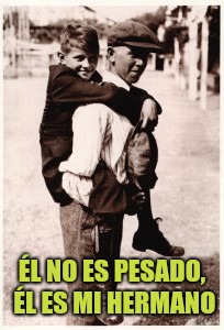 ÉL NO ES PESADO, ÉL ES MI HERMANO | made w/ Imgflip meme maker