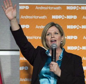 Andrea Horwath Blank Meme Template