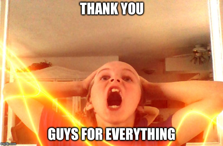 THE GENEROUS-NESS | THANK YOU; GUYS FOR EVERYTHING | image tagged in support meme | made w/ Imgflip meme maker