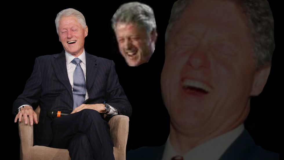 High Quality Bill Clinton lol Blank Meme Template