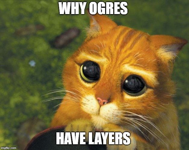 Why ogres have layers -this is a shrek meme- | WHY OGRES; HAVE LAYERS | image tagged in cat shrek | made w/ Imgflip meme maker