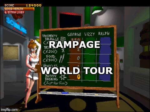 Doctor Betty Veronica | RAMPAGE WORLD TOUR | image tagged in doctor betty veronica | made w/ Imgflip meme maker