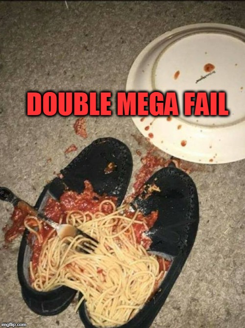 " HA HA"~Nelson Muntz | DOUBLE MEGA FAIL | image tagged in fail,double | made w/ Imgflip meme maker