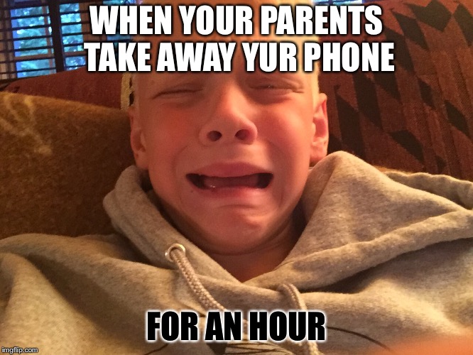 WHEN YOUR PARENTS TAKE AWAY YUR PHONE; FOR AN HOUR | image tagged in one does not simply | made w/ Imgflip meme maker