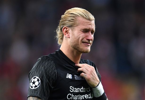 Crying Karius Blank Meme Template