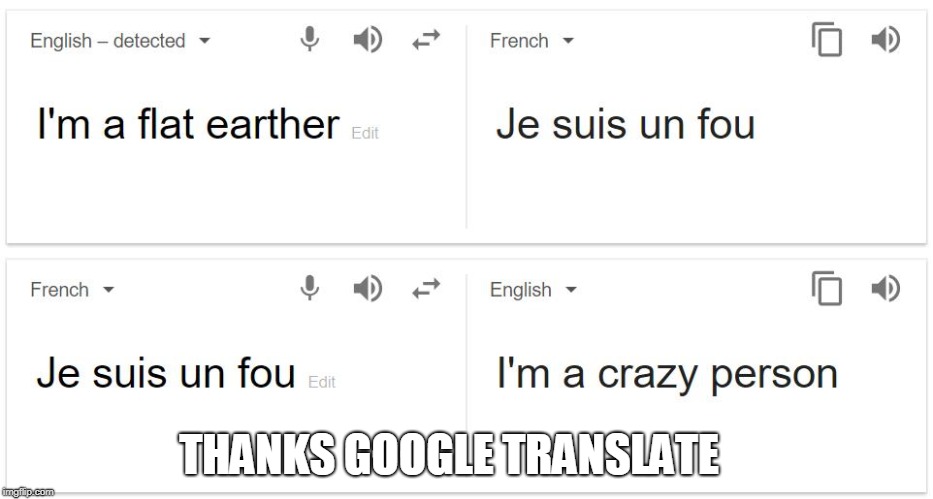 Checks out... | THANKS GOOGLE TRANSLATE | image tagged in google translate | made w/ Imgflip meme maker