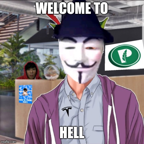 WELCOME TO; HELL | made w/ Imgflip meme maker