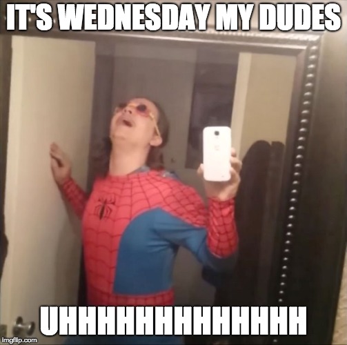 It's Wednesday my dudes |  IT'S WEDNESDAY MY DUDES; UHHHHHHHHHHHHH | image tagged in it's wednesday my dudes | made w/ Imgflip meme maker